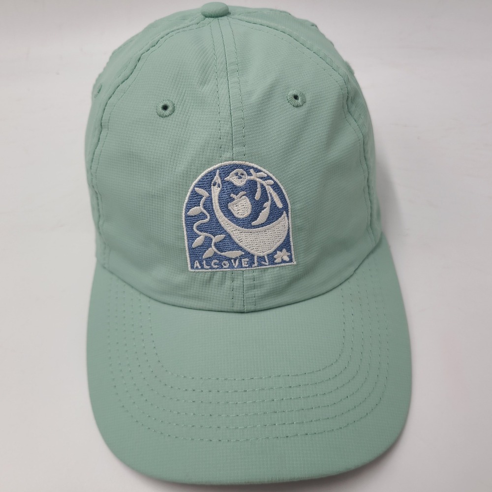 Imperial Hat Adjustable Mint Green Blue Golf Alcove Bird Apple Logo Casual Men